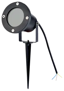 photo Street lamp under a light bulb